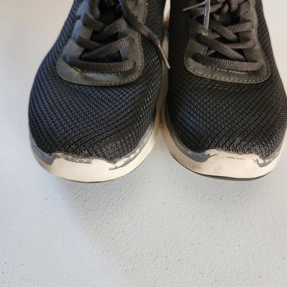 Skechers Mens Size 8 Running Shoes Sneakers Black 16829 Comfort Memory Foam - Picture 2 of 9